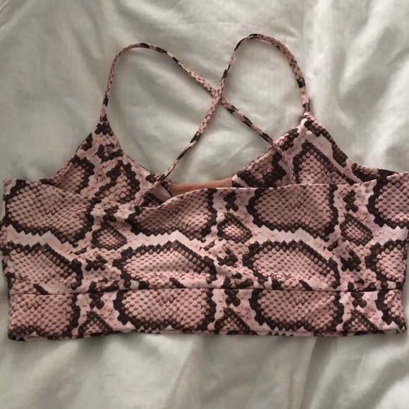 PLT Pink Snake Print Active Set - Picture 3 of 6